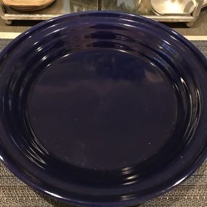 Cobalt blue Chantal Pie Dish Plate